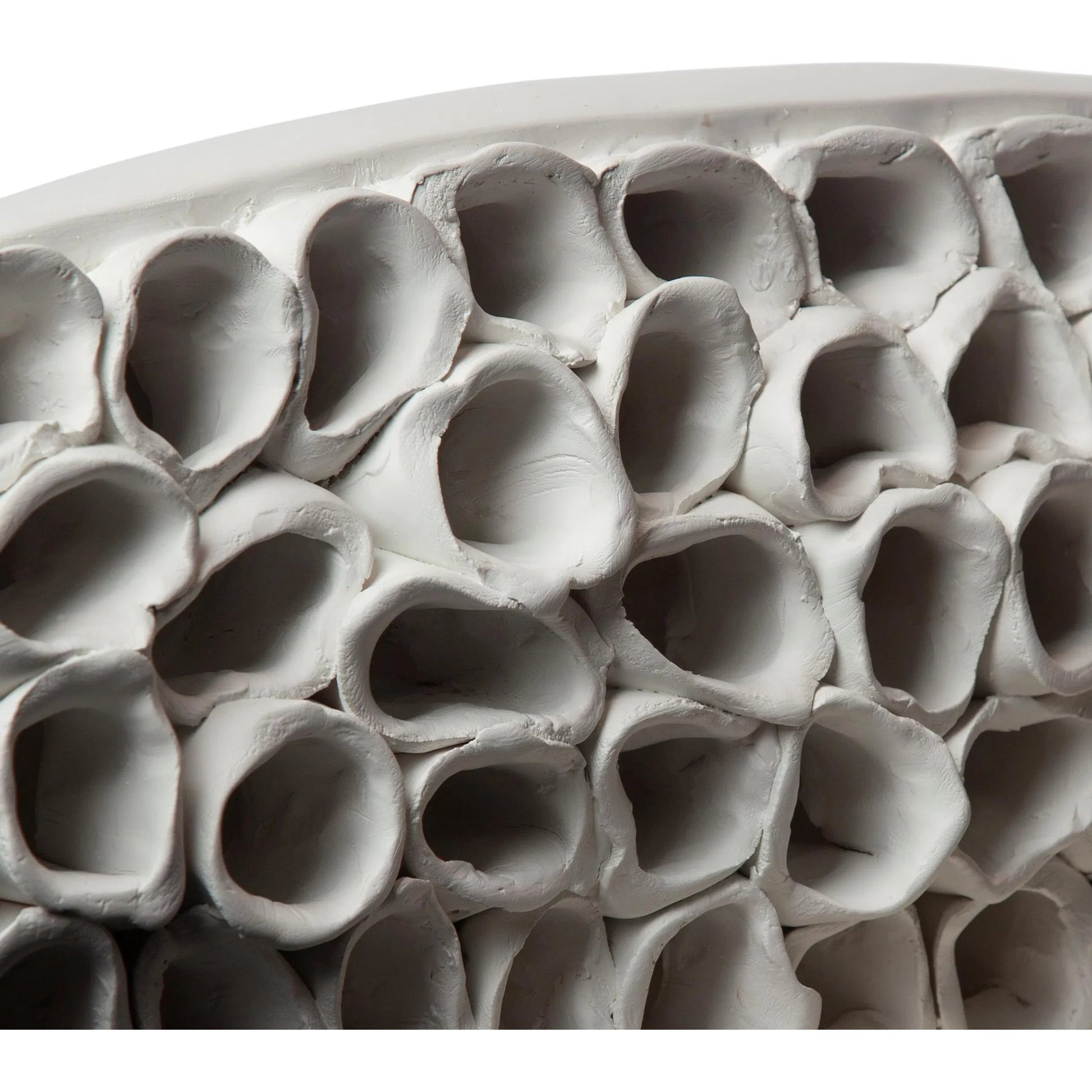 Reef Centerpiece by Global Views. Made from artistic ceramic in a coastal style.