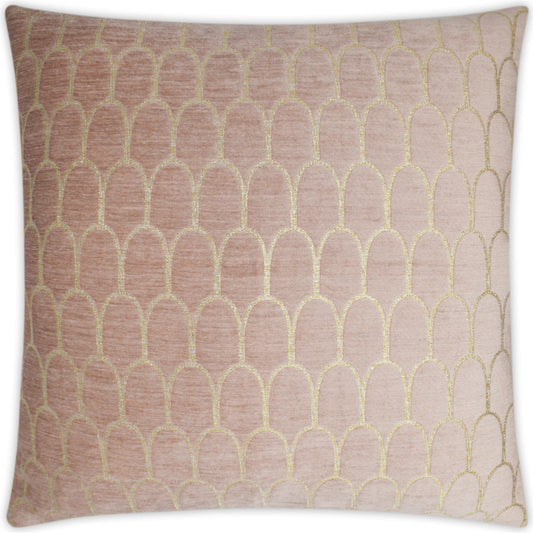 Crisanta by DV Kap Home in blush. Made from 73.05% rayon, 26.30% polyester, 0.65% nylon in a traditional style.
