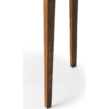 Cagney Solid Wood Accent Table by Butler Specialty Company in light brown and butler loft. Made from sheesham wood solids in a modern style.