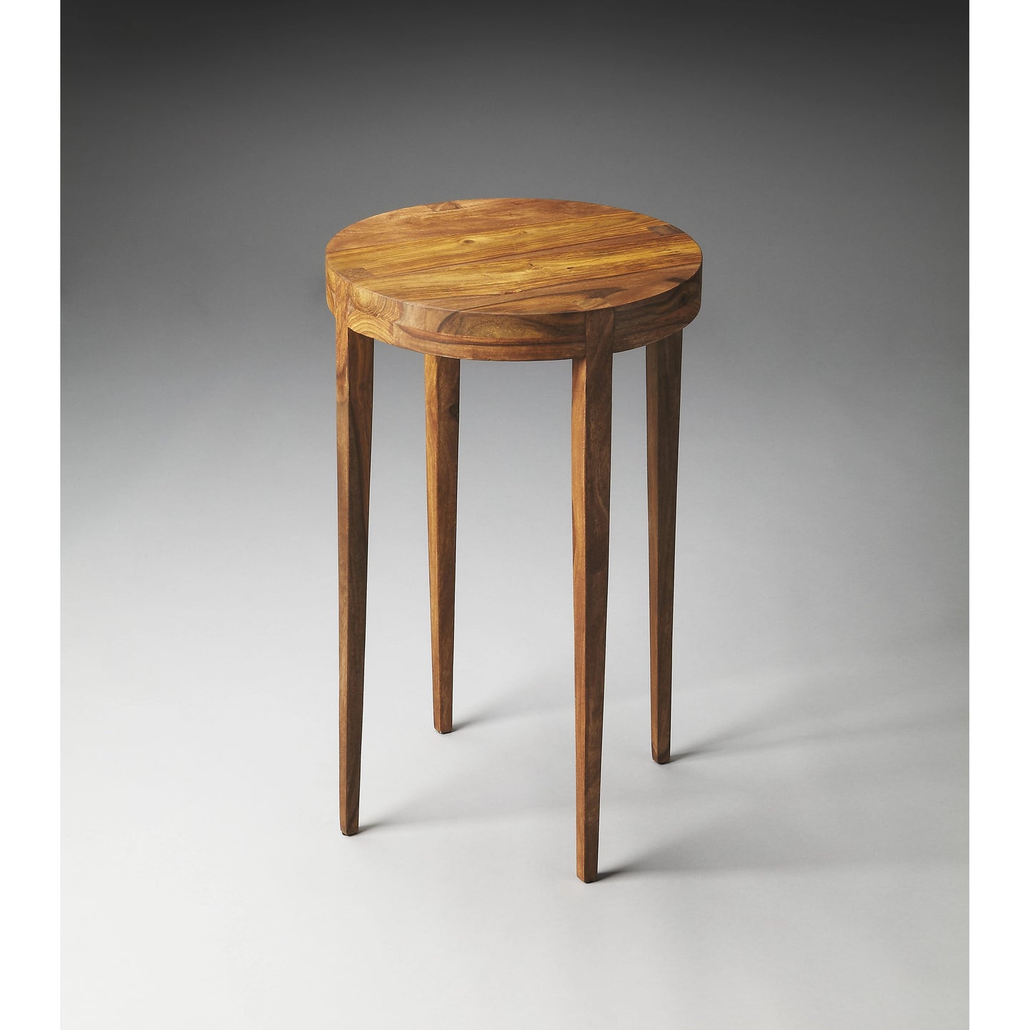 002 O-BUTLER-3136140 | Additional Silo | Cagney Solid Wood Accent Table by Butler Specialty Company in light brown and butler loft. Made from sheesham wood solids in a modern style.