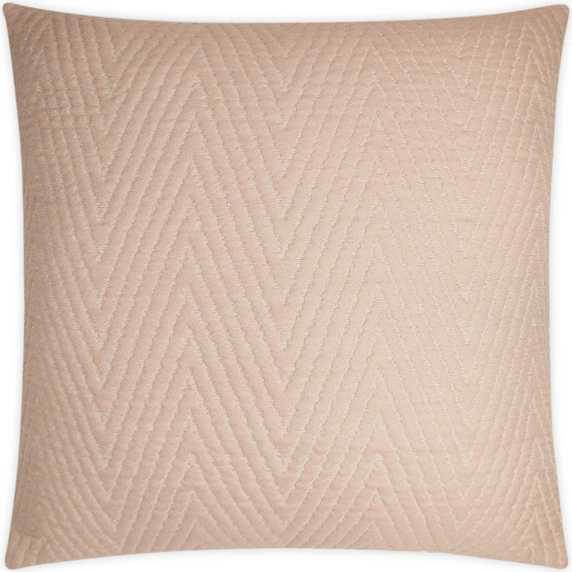 Demure Pillow by DV Kap Home. Made from 44% olefin, 38% polyester, 18% rayon in a unique style.