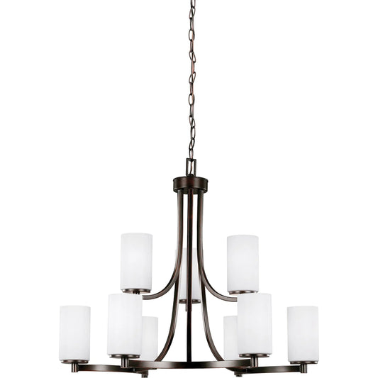 Hettinger Nine Light Chandelier by Visual Comfort & Co.. Made from steel in a unique style.