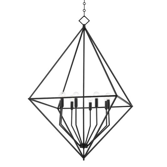 Haines Pendant by Hudson Valley. Made from steel in a modern style.