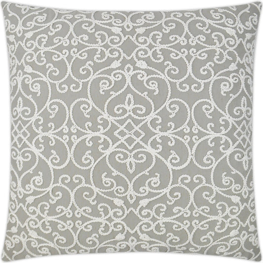 Serafim Pillow by DV Kap Home. Made from 85% polyester, 15% linen in a unique style.