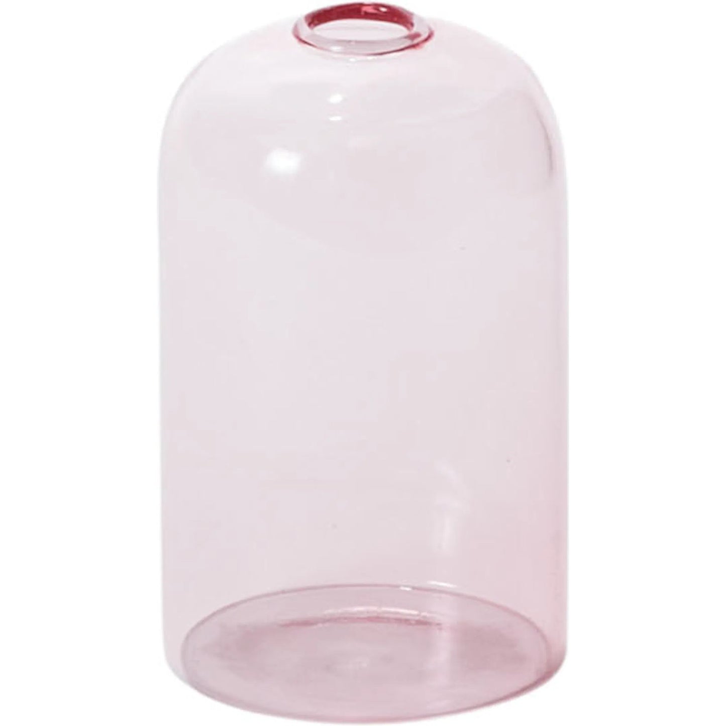 001 SI-2539752 | Primary Silo | Highball Budvase 4 (Set of 4) by Accent Decor in pink. Made from glass in a unique style.