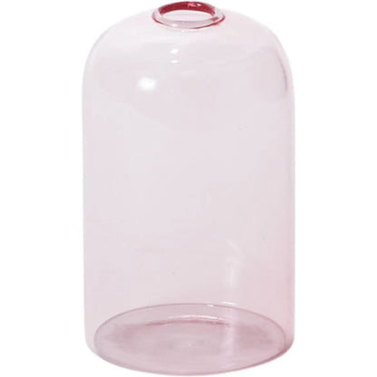 Highball Budvase 4 (Set of 4) by Accent Decor in pink. Made from glass in a unique style.