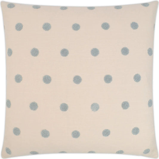 Puff Dotty Pillow by DV Kap Home in pink. Made from 100% polyester in a unique style.