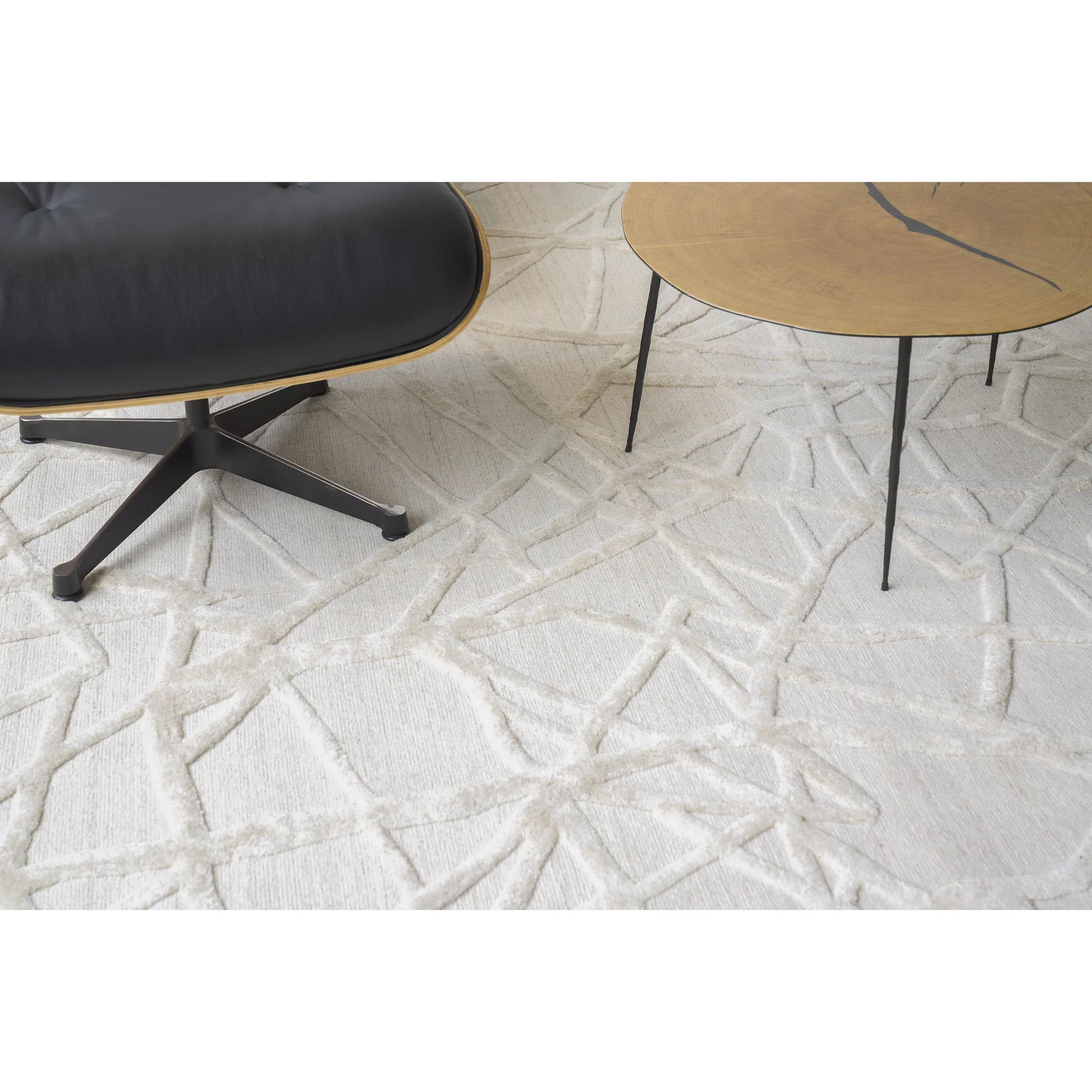 Windsor Rug by Exquisite Rugs. Made from wool, bamboo silk in a unique style.