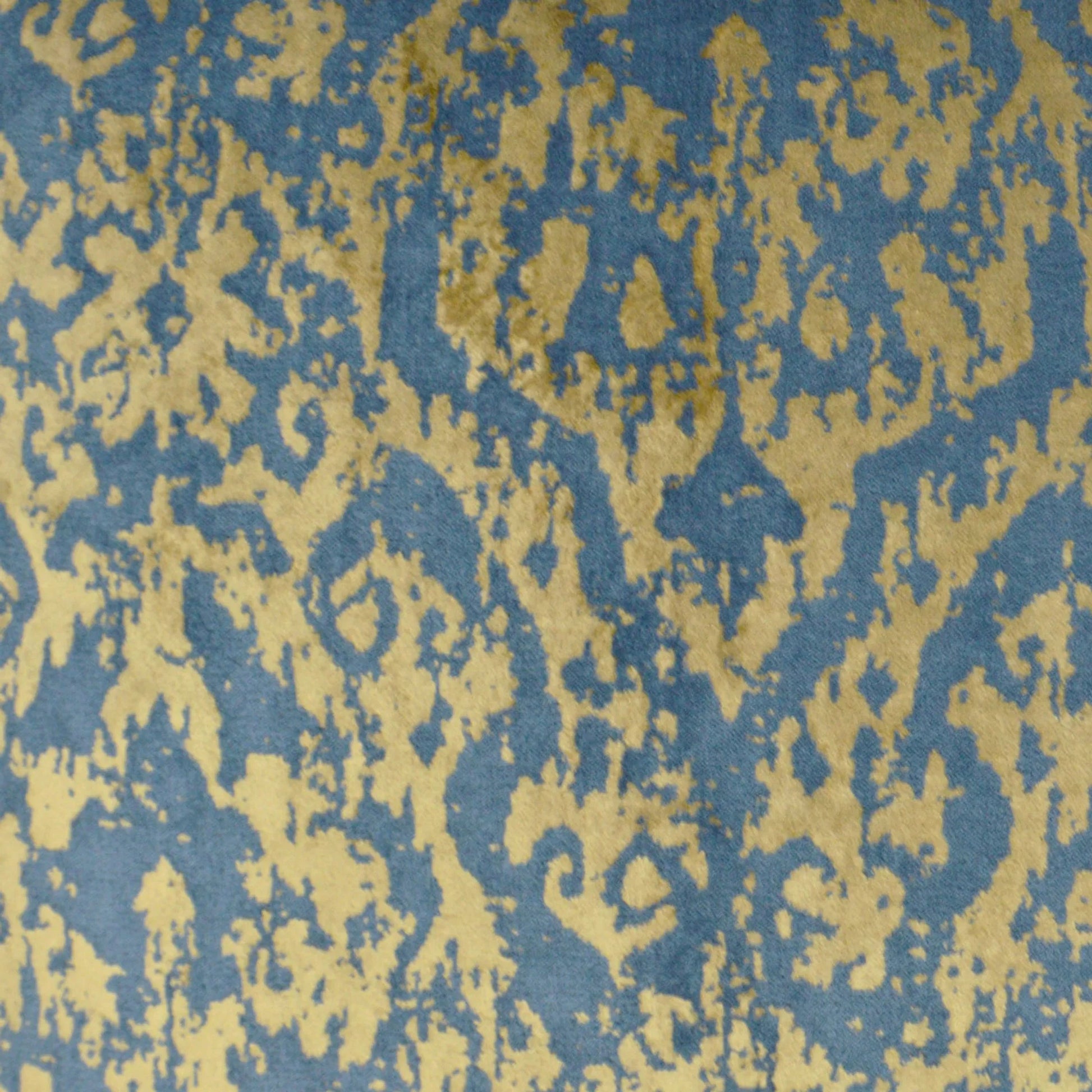 Pantheon Pillow by DV Kap Home in midnight. Made from 60% polyester, 40% viscose in a traditional style.