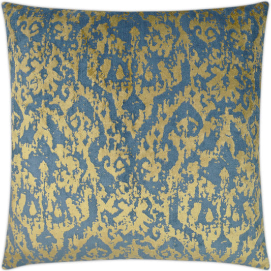 Pantheon Pillow by DV Kap Home in midnight. Made from 60% polyester, 40% viscose in a unique style.