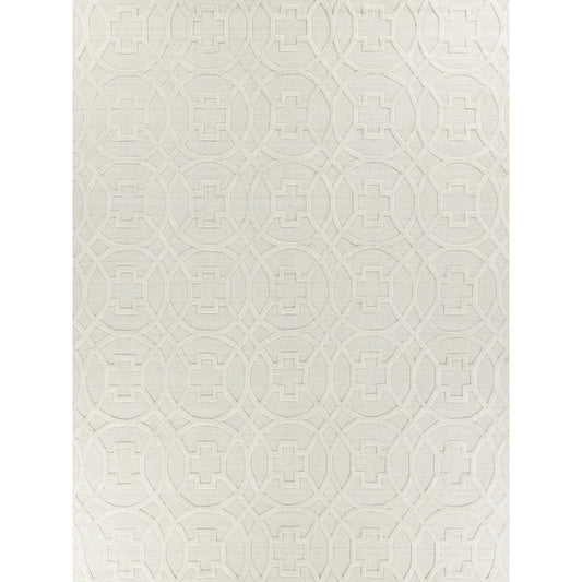 Windsor 3153 Rug by Exquisite Rugs in linen, beige. Made from new zealand wool, bamboo silk in a unique style.