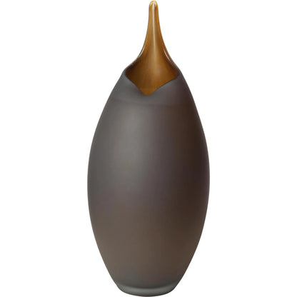 Frosted Vase by Global Views. Made from glass in a modern style.