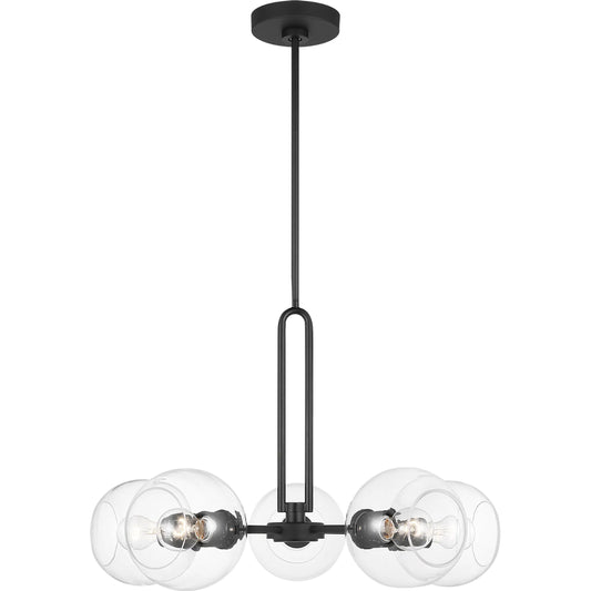 001 SI-2226080 | Primary Silo | Codyn Five Light Medium Chandelier by Visual Comfort & Co.. Made from steel in a unique style.