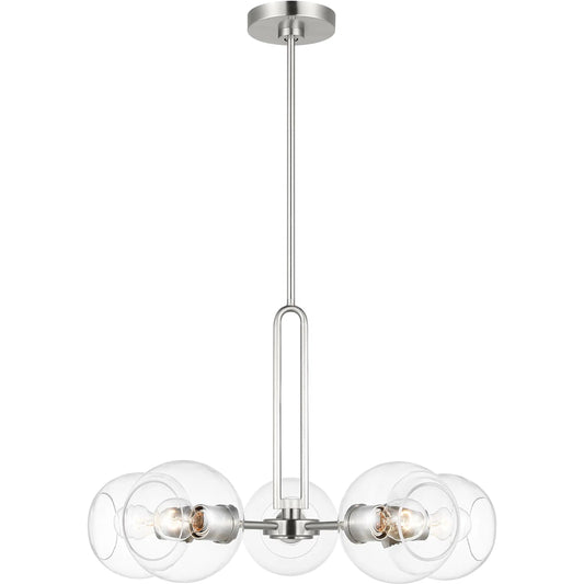 Codyn Five Light Medium Chandelier by Visual Comfort & Co.. Made from steel in a unique style.