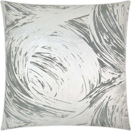 Tornado Pillow by DV Kap Home. Made from 100% polyester & lurex in a unique style.