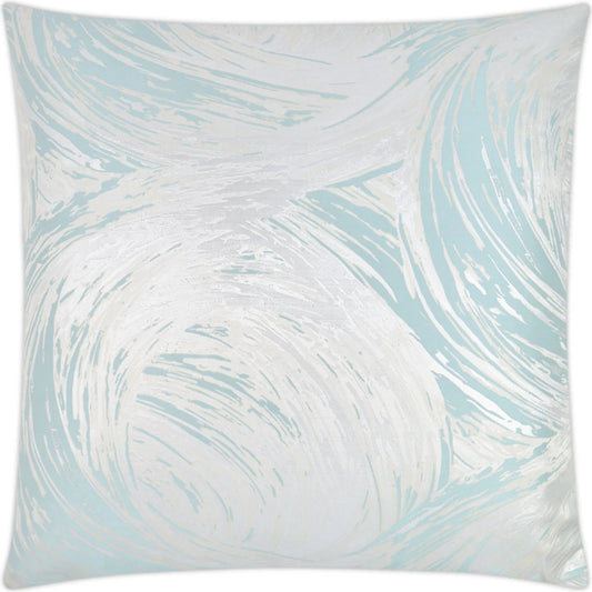 Tornado Pillow by DV Kap Home. Made from 100% polyester & lurex in a unique style.
