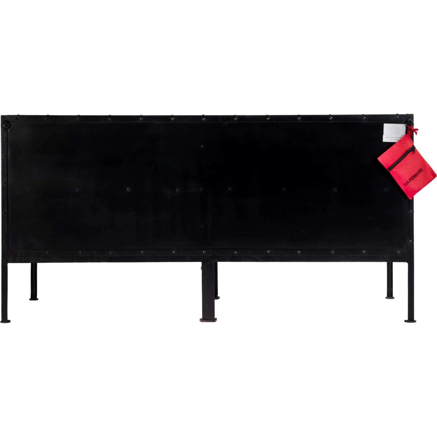 007 O-BUTLER-3164025 | Additional Silo | Owen Industrial Chic Console Cabinet by Butler Specialty Company in black and metalworks. Made from iron in a modern style.