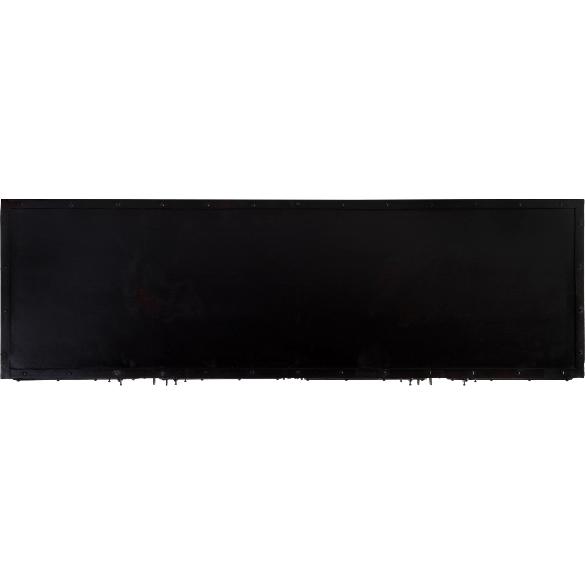 Owen Industrial Chic Console Cabinet by Butler Specialty Company in black and metalworks. Made from iron in a modern style.