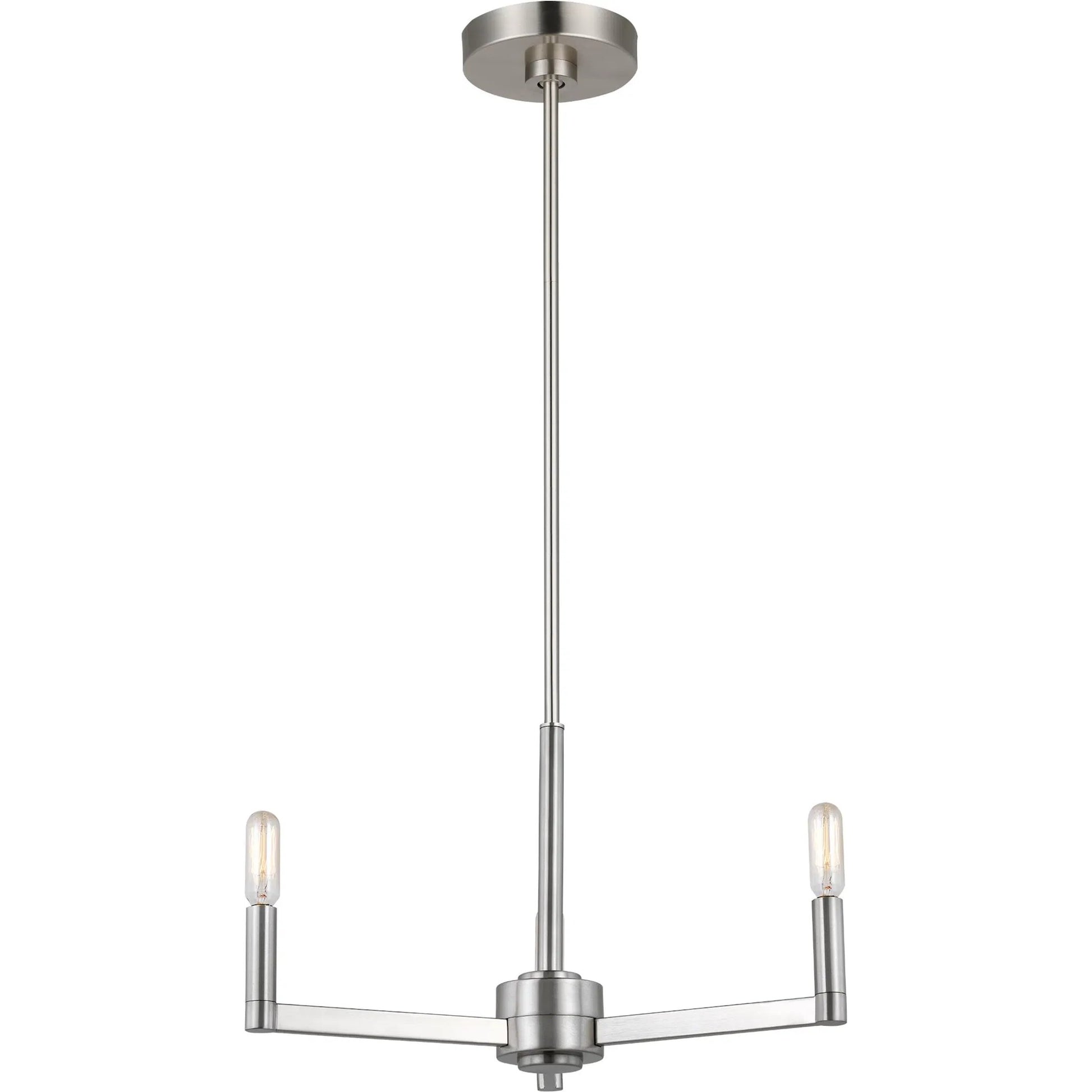 Fullton Three Light Chandelier by Visual Comfort & Co.. Made from steel in a unique style.