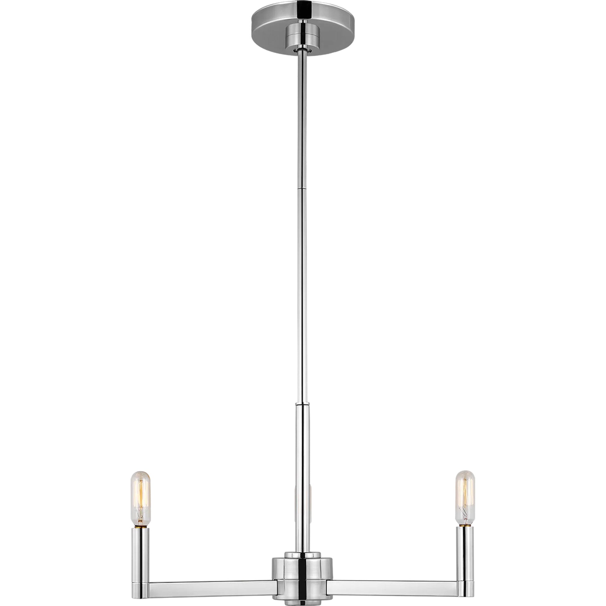 Fullton Three Light Chandelier by Visual Comfort & Co.. Made from steel in a unique style.
