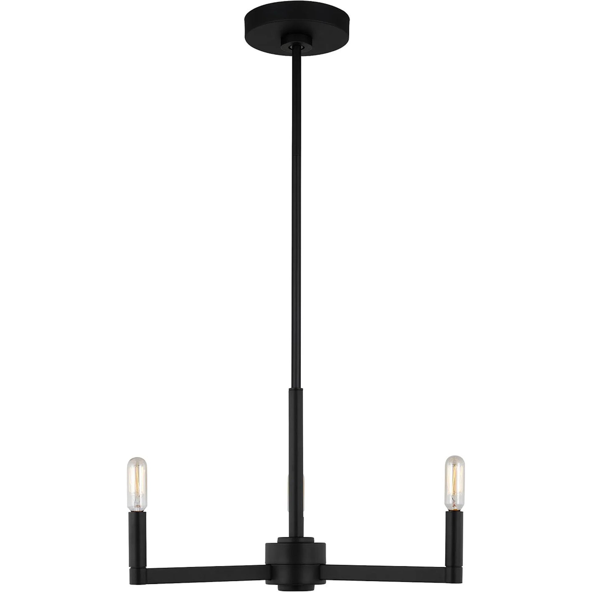 Fullton Three Light Chandelier by Visual Comfort & Co.. Made from steel in a unique style.