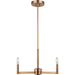Fullton Three Light Chandelier by Visual Comfort & Co.. Made from steel in a unique style.