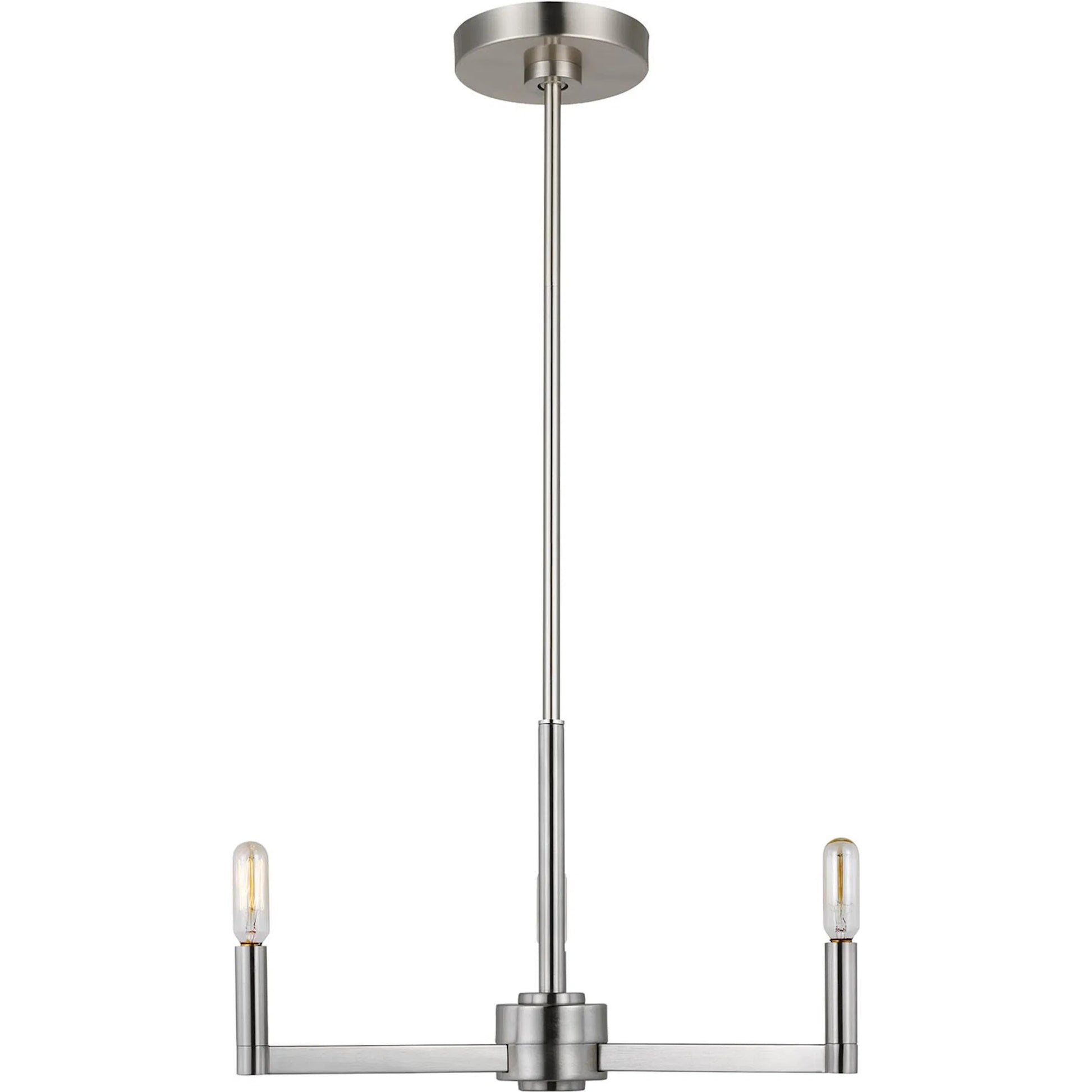 Fullton Three Light Chandelier by Visual Comfort & Co.. Made from steel in a unique style.