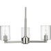 Fullton Three Light Chandelier with Shade by Visual Comfort & Co.. Made from steel in a modern style.