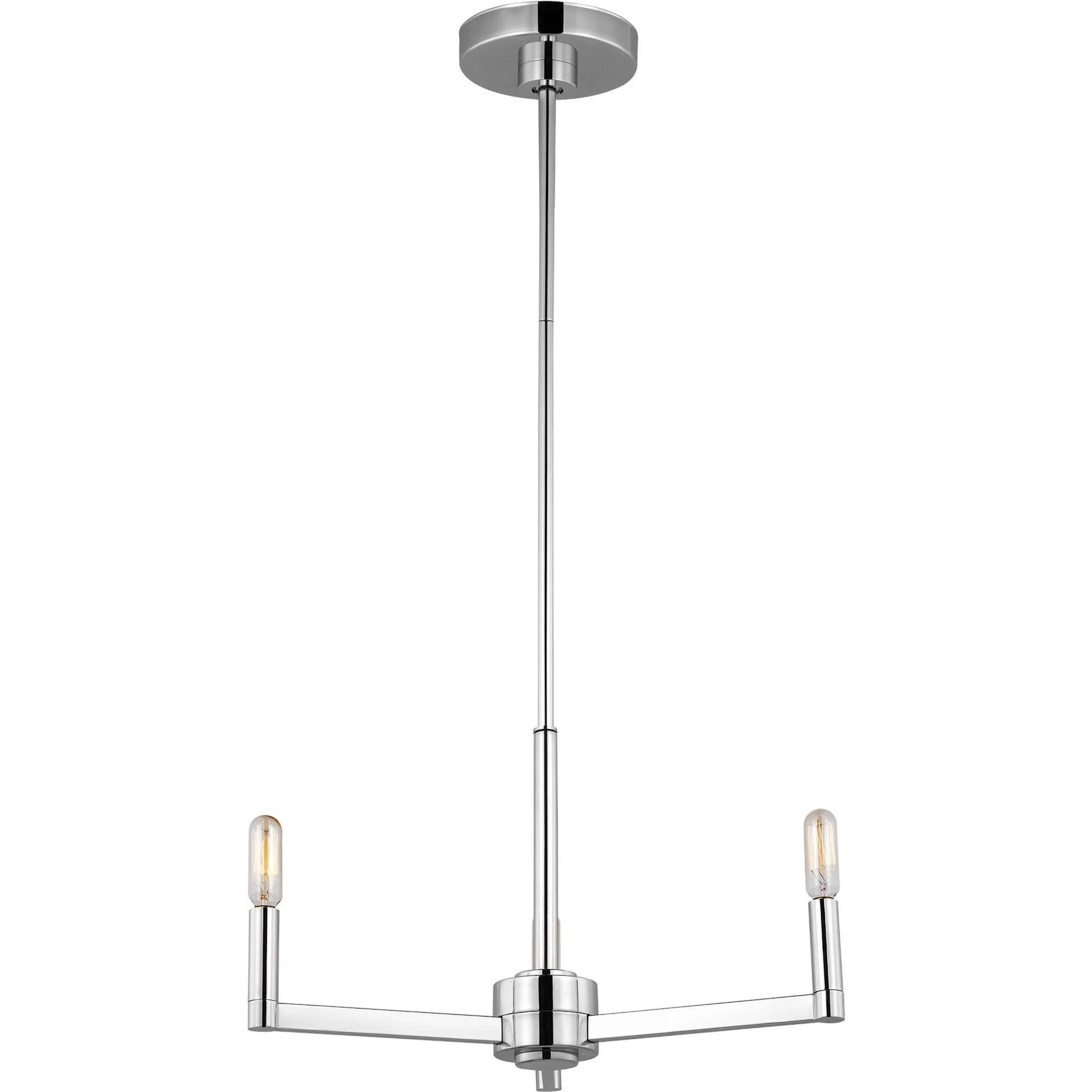 Fullton Three Light Chandelier by Visual Comfort & Co.. Made from steel in a unique style.