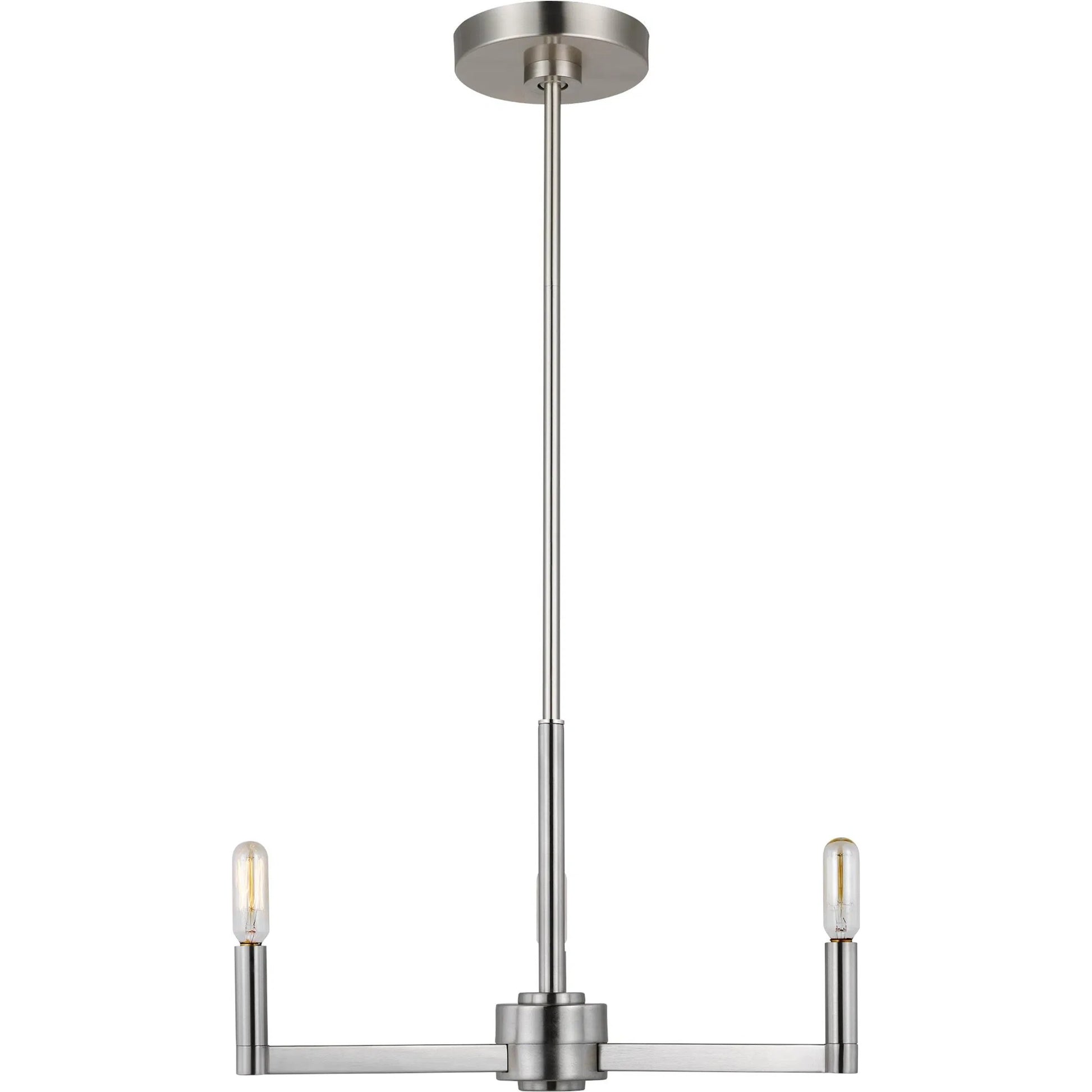 Fullton Three Light Chandelier by Visual Comfort & Co.. Made from steel in a unique style.