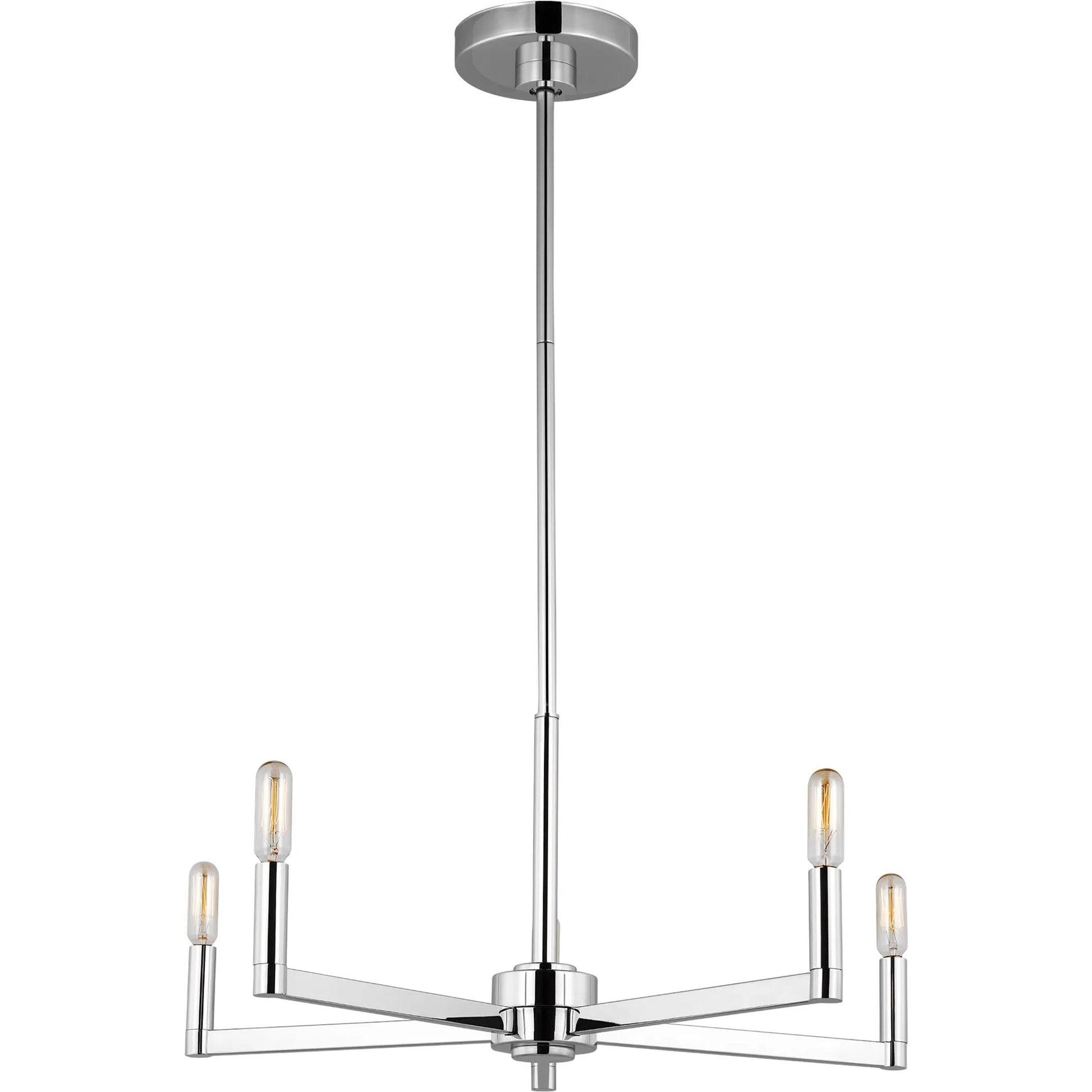 Fullton Five Light Chandelier by Visual Comfort & Co.. Made from steel in a unique style.