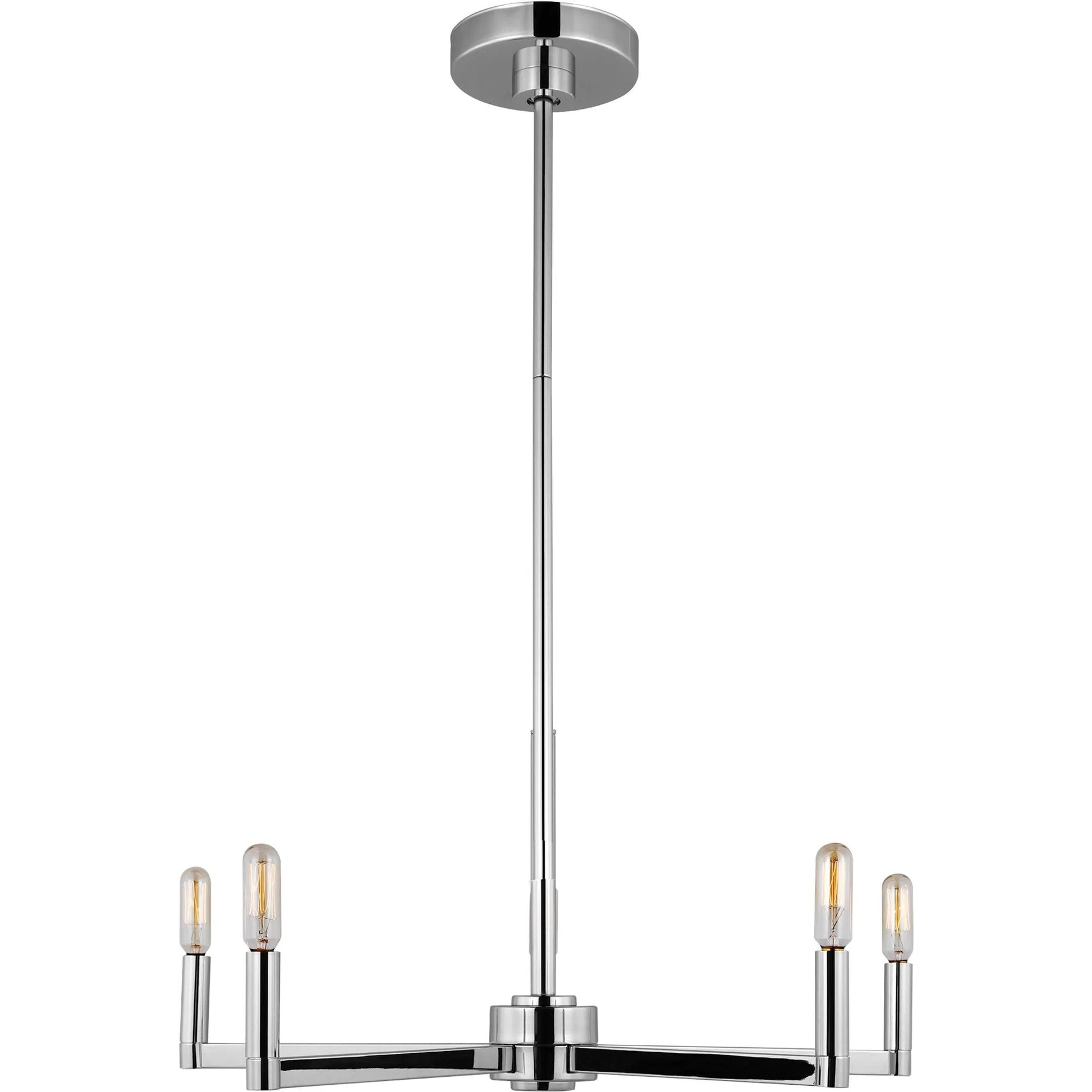 Fullton Five Light Chandelier by Visual Comfort & Co.. Made from steel in a unique style.