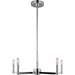 Fullton Five Light Chandelier by Visual Comfort & Co.. Made from steel in a unique style.