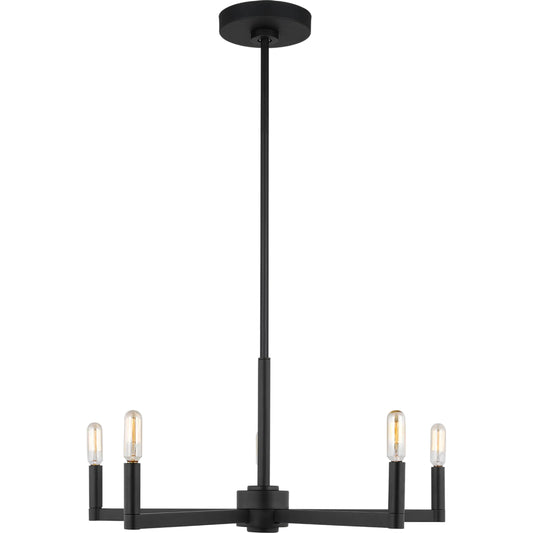 Fullton Five Light Chandelier by Visual Comfort & Co.. Made from steel in a unique style.