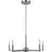 Fullton Five Light Chandelier by Visual Comfort & Co.. Made from steel in a unique style.