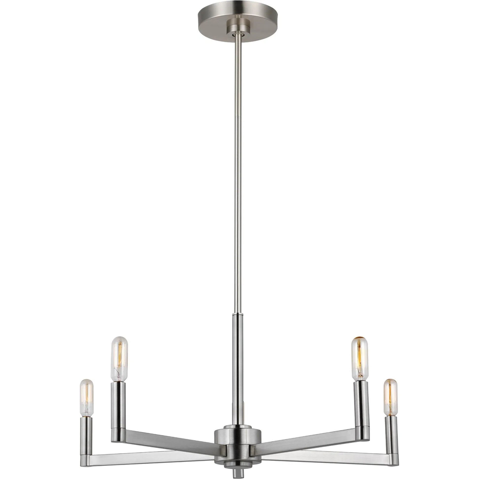 Fullton Five Light Chandelier by Visual Comfort & Co.. Made from steel in a unique style.