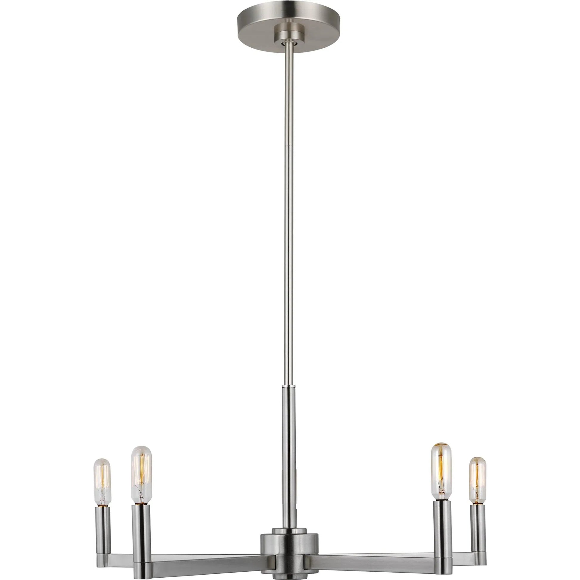 Fullton Five Light Chandelier by Visual Comfort & Co.. Made from steel in a unique style.