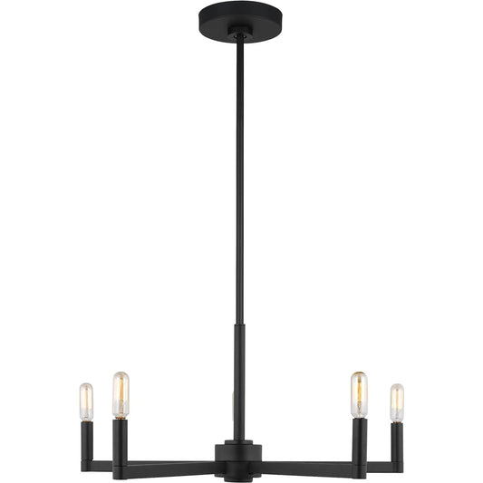 Fullton Five Light Chandelier by Visual Comfort & Co.. Made from steel in a unique style.