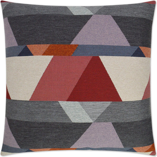 Subdued Pillow by DV Kap Home in prism. Made from 100% polypropylene in a unique style.