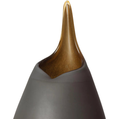 Frosted Vase by Global Views. Made from glass in a modern style.