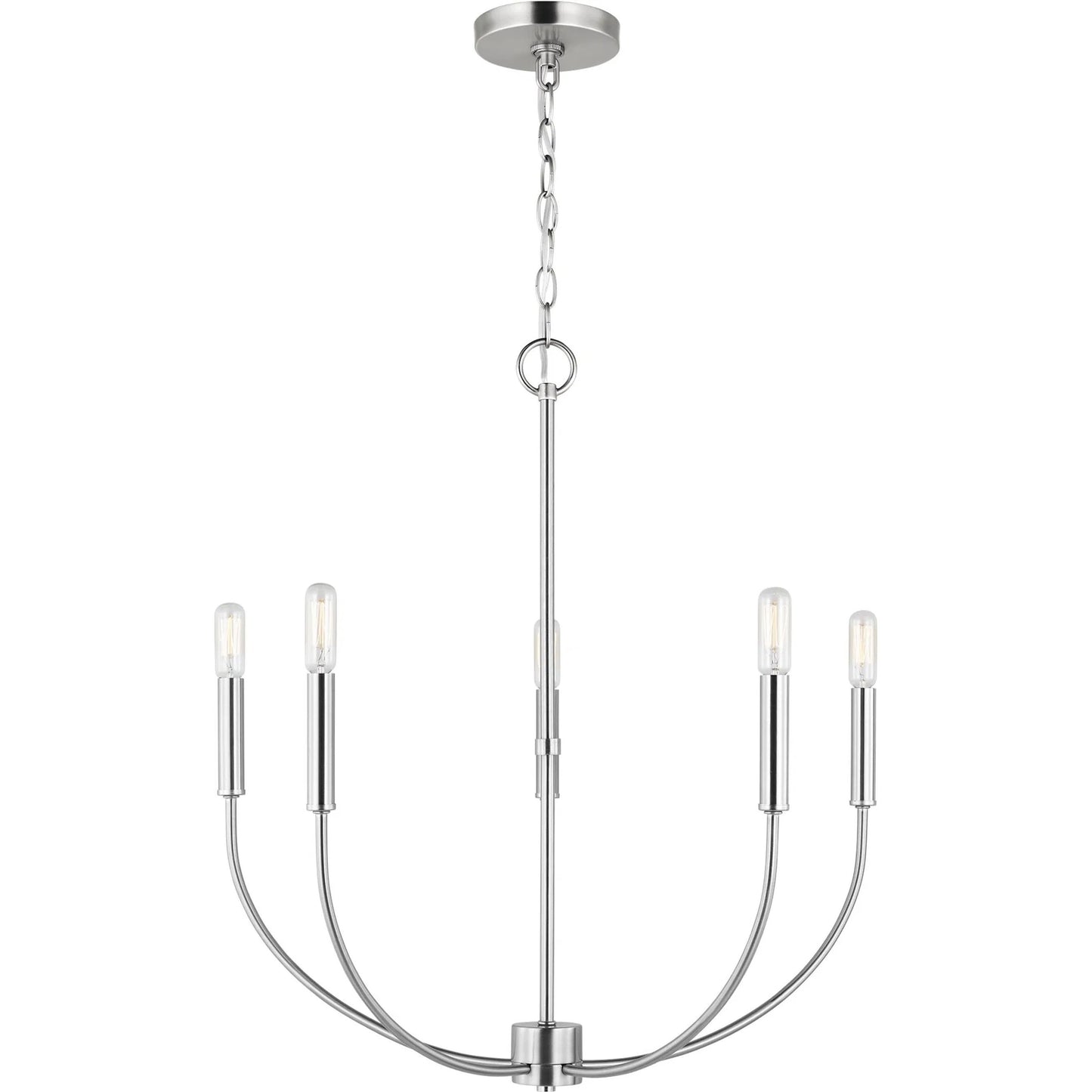 019 SI-2226113 | Additional Silo | Greenwich Five Light Chandelier by Visual Comfort & Co.. Made from steel in a unique style.