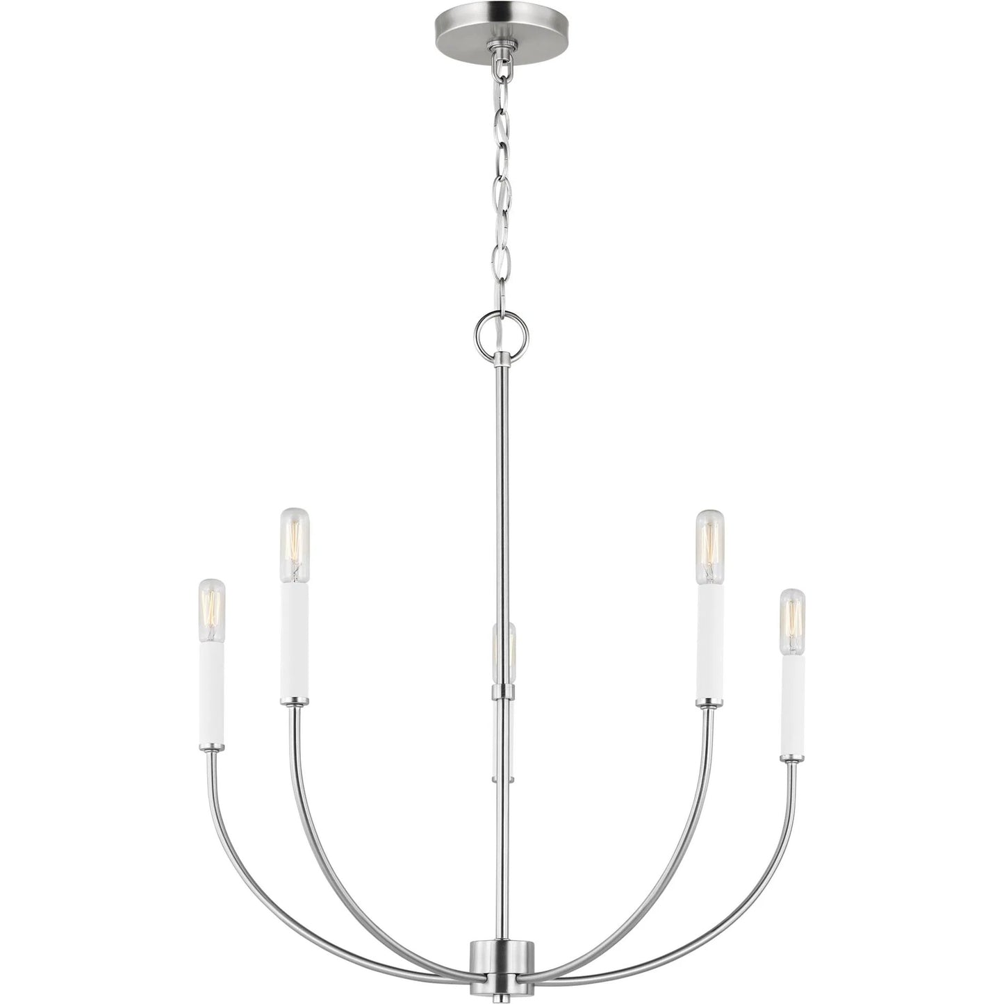 017 SI-2226113 | Additional Silo | Greenwich Five Light Chandelier by Visual Comfort & Co.. Made from steel in a unique style.