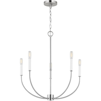 Greenwich Five Light Chandelier by Visual Comfort & Co.. Made from steel in a unique style.