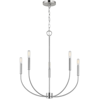 Greenwich Five Light Chandelier by Visual Comfort & Co.. Made from steel in a unique style.