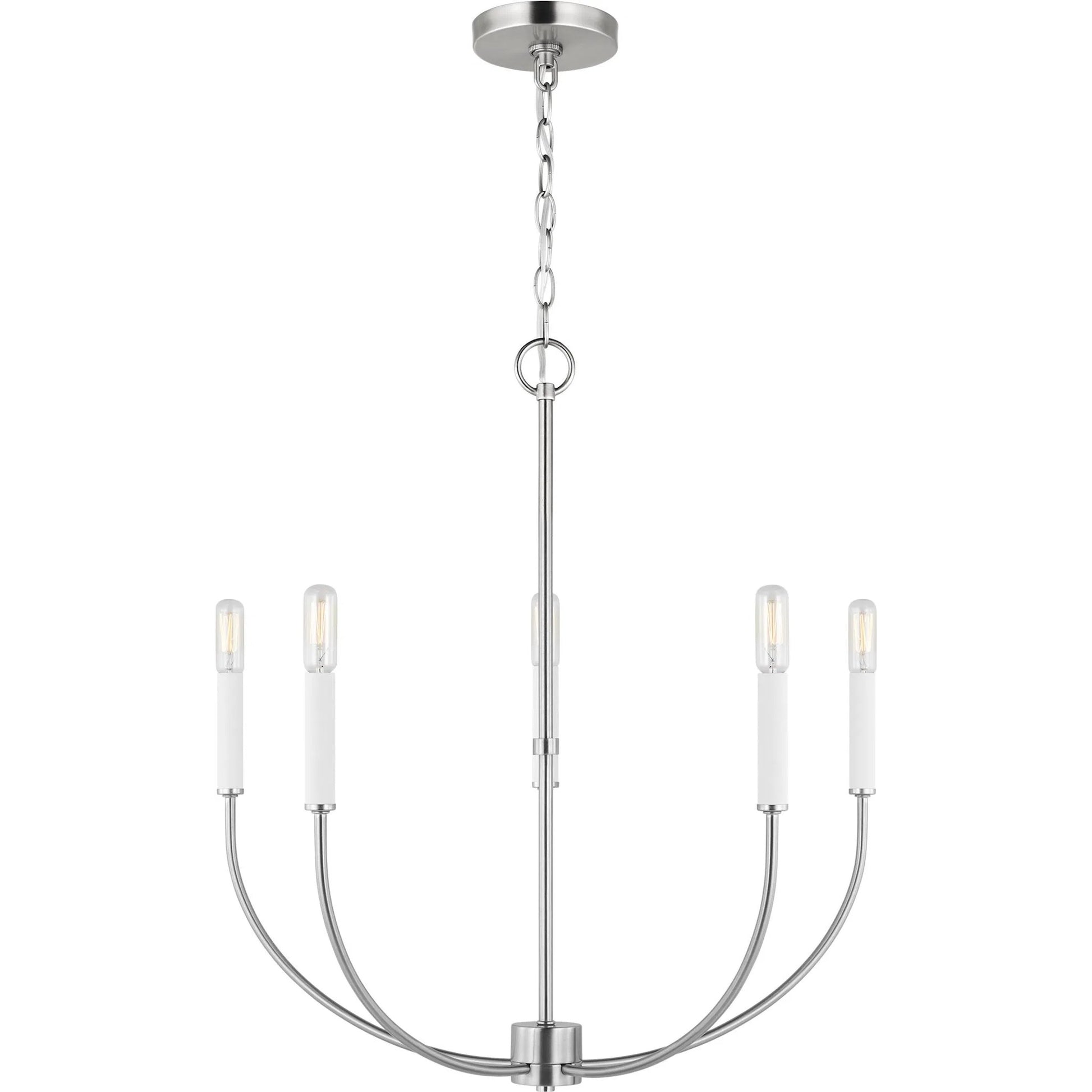Greenwich Five Light Chandelier by Visual Comfort & Co.. Made from steel in a unique style.