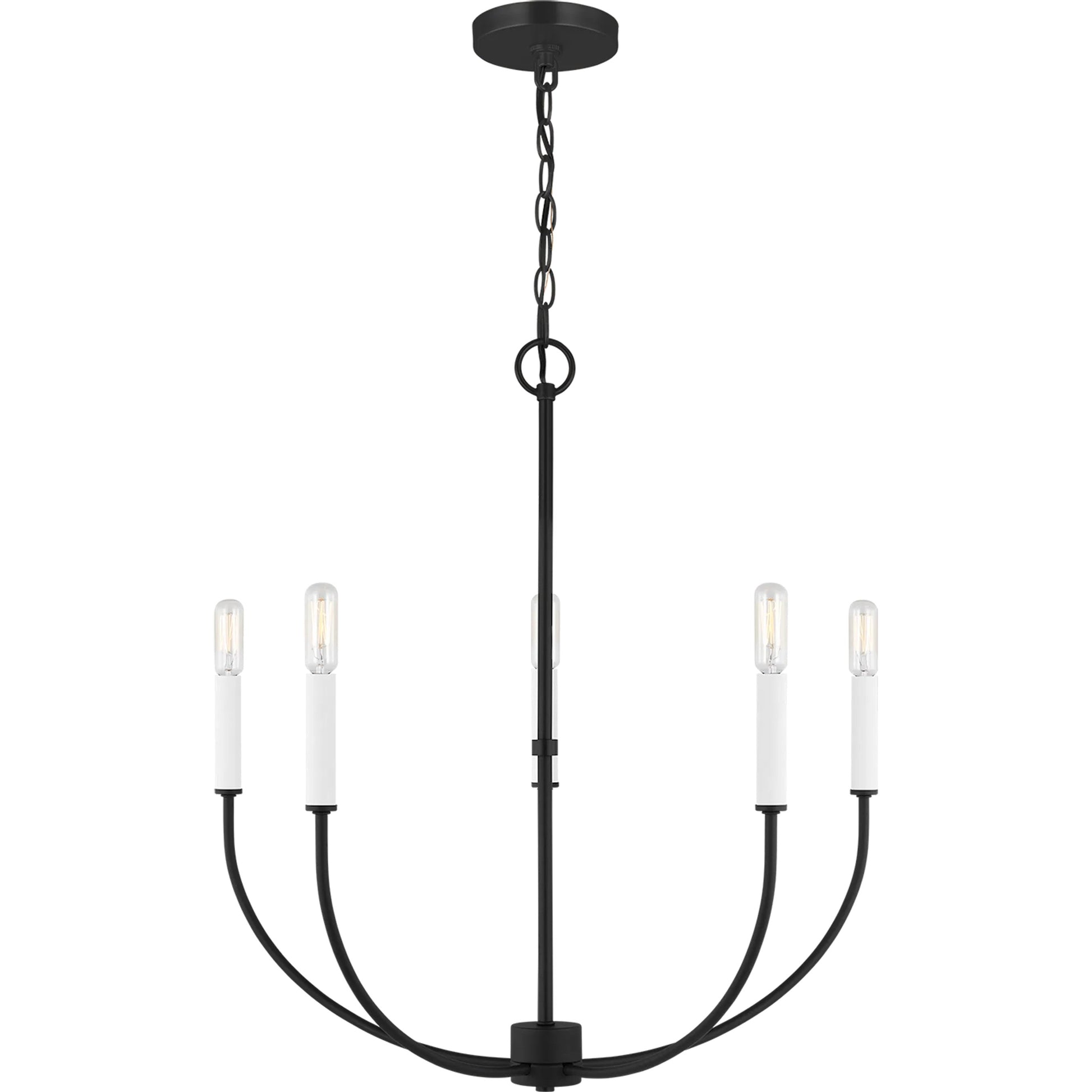Greenwich Five Light Chandelier by Visual Comfort & Co.. Made from steel in a unique style.