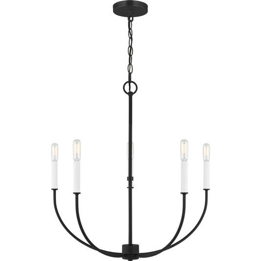 Greenwich Five Light Chandelier by Visual Comfort & Co.. Made from steel in a unique style.