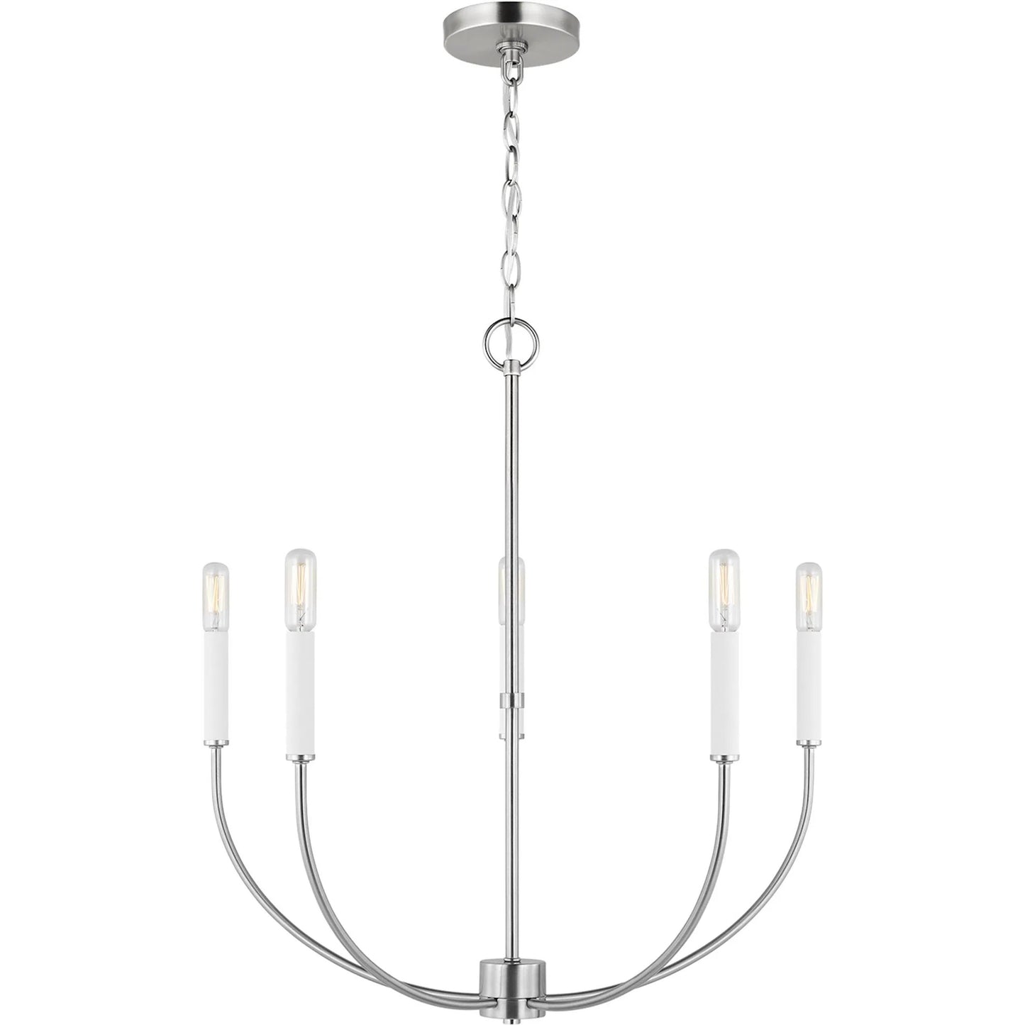 005 SI-2226113 | Primary Silo | Greenwich Five Light Chandelier by Visual Comfort & Co.. Made from steel in a unique style.