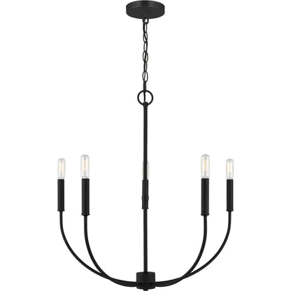 Greenwich Five Light Chandelier by Visual Comfort & Co.. Made from steel in a unique style.