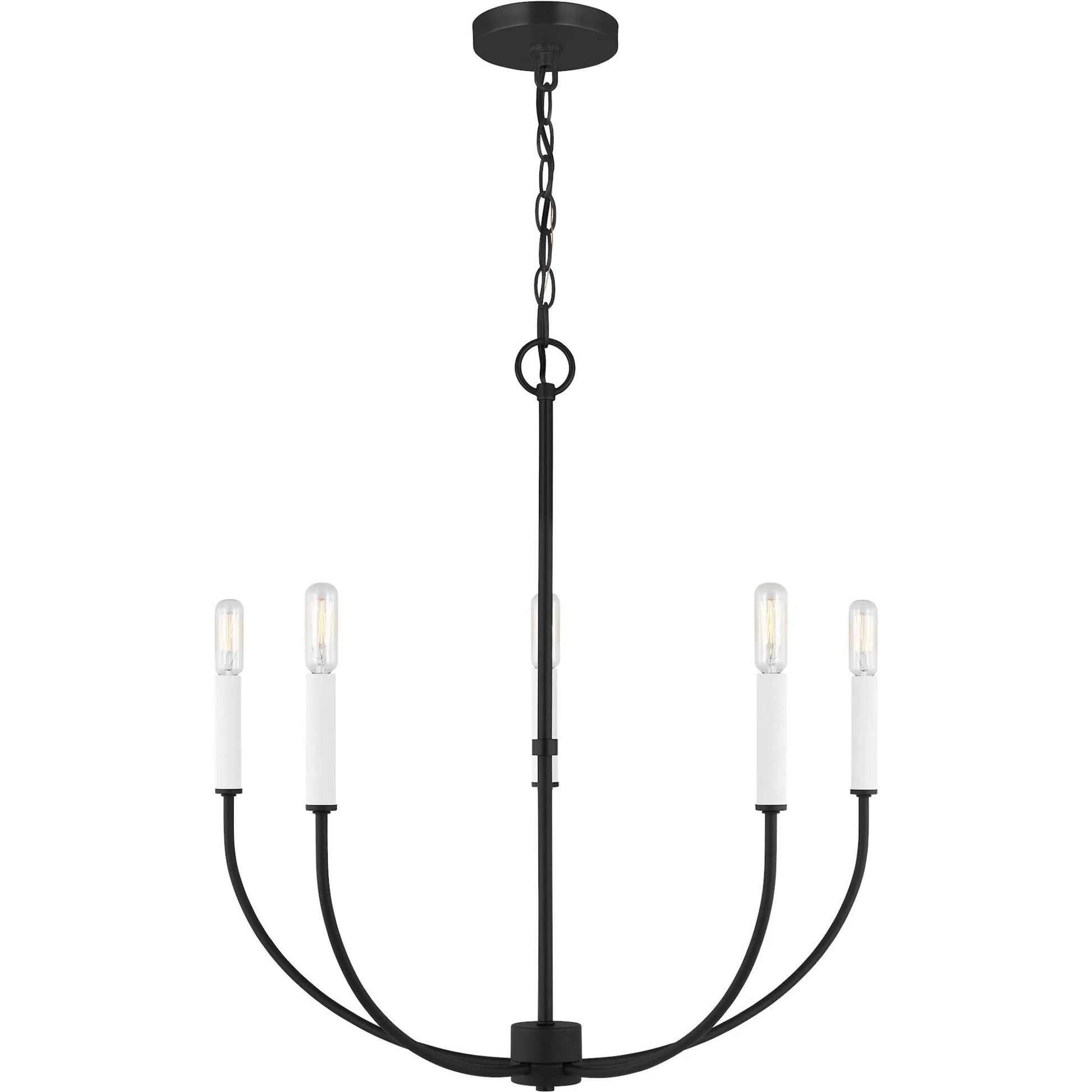 Greenwich Five Light Chandelier by Visual Comfort & Co.. Made from steel in a unique style.